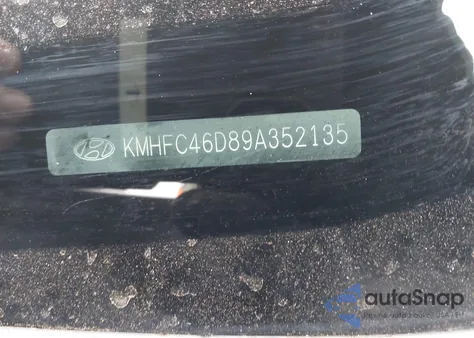 2009 Hyundai Azera Gls z USA, uszkodzony, nr VIN KMHFC46D89A352135